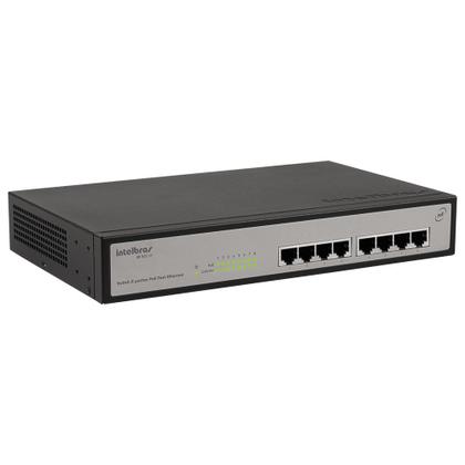 Imagem de Switch 08 Portas Intelbras SF802AF 10/100 MBPS Poe Ativo