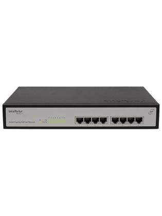 Imagem de Switch 08 Portas Intelbras Sf802Af 10/100 Mbps Poe Ativo