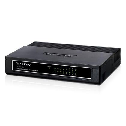 Imagem de Switch 16 Portas Tp-link Tl-sf1016d 10-100 Mbps