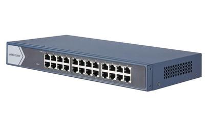 Imagem de Switch 24 portas 10/100/100 gigabit nao gerenciavel  hikvision ds-3e0524-e(b) r.31013