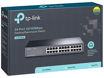 Imagem de Switch 24 Portas 10/100 Mbps TL-SF1024D - TP-Link