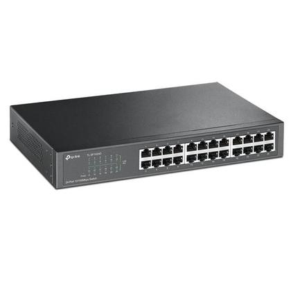 Imagem de Switch 24 Portas 10/100, preto, TL-SF1024D  TP-LINK