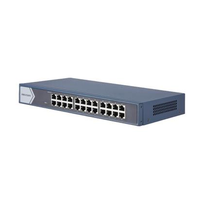Imagem de Switch 24 Portas Gigabit Hikivision DS-3E0524-E(B) PT-HK1013