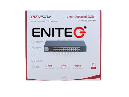 Imagem de Switch 24 Portas Poe Inteligente Ds-3e1326p-ei/m - Hikvision