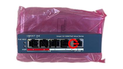 Imagem de Switch 4 portas DS-3E1105P-EI/M POE inteligente Ethernet rápido - HIKVISION
