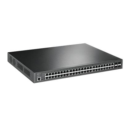 Imagem de Switch 48 Portas PoE+ TP-Link Gigabit 10/100/1000Mbps TL-SG3452P