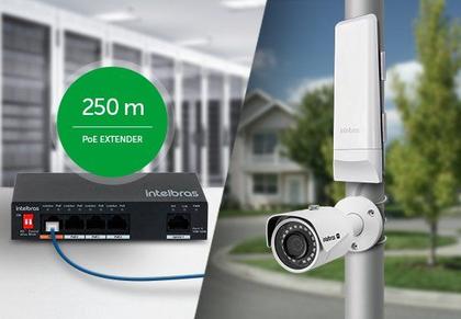 Imagem de Switch 5 portas fast com 4 p/ poe sf 500 hi-poe