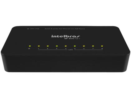 Imagem de Switch 8 Portas Intelbras SF 800 Q+ - 10/100Mbps