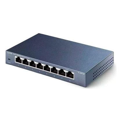 Imagem de Switch 8 Portas TP-link 10/100/1000 Gigabit - TL-SG108