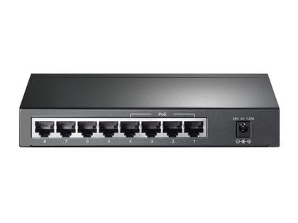 Imagem de Switch 8 portas TP-LINK TL-SG1008P 4 Portas POE  Gigabit 10/100/1000Mbps Rack
