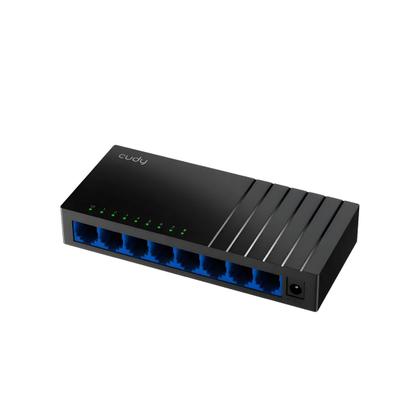 Imagem de Switch Cudy 8 Portas Gigabit 10/100/1000 Preto GS108D