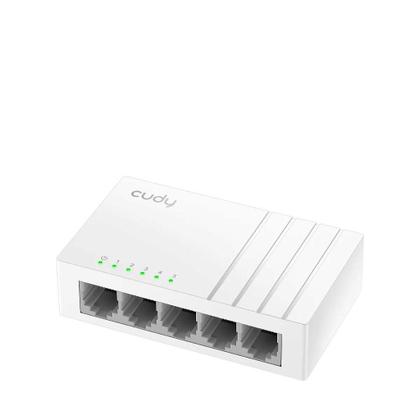 Imagem de Switch Cudy de 5 portas 10/100 Mbps Branco