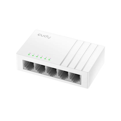 Imagem de Switch cudy de mesa 5 portas 10/100mbps fs105d v3.0