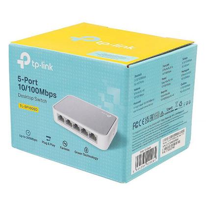 Imagem de Switch de mesa 5 portas 10/100 Mbps - TL-SF1005D