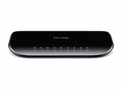 Imagem de SWITCH DE MESA 8 PORTAS 10/100/1000 MBPS TL-SG1008D TP-Link