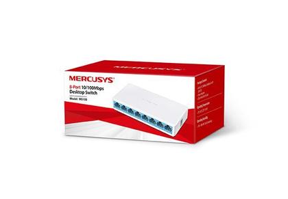 Imagem de Switch de Mesa de 8 Portas 10/100Mbps  MS108 Mercusys