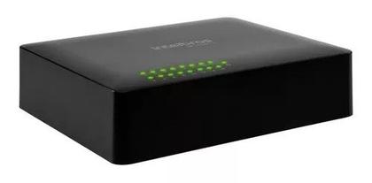 Imagem de Switch de Mesa Fast 10/100 com 16 Portas Ethernet SF 1600 Q+ e QoS - Intelbras