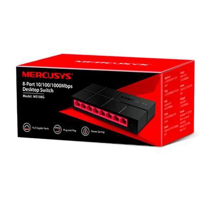 Imagem de Switch de Mesa Mercusys MS108G 8 Portas Gigabit