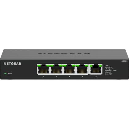 Imagem de Switch de rede NETGEAR MS305 5 portas 1G/2,5G Ethernet