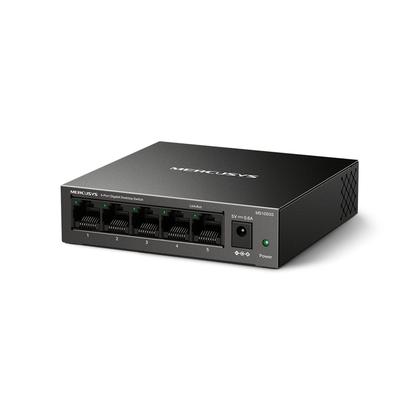 Imagem de Switch Desktop Mercusys Ms105GS 5 portas Gigabit