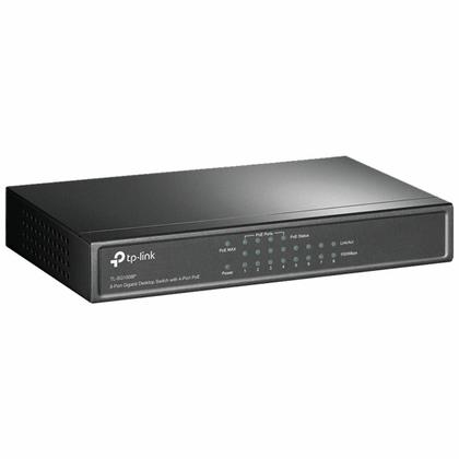 Imagem de Switch Gigabit 10/100/1000 8 Portas C/ 4 Portas Poe  Tl-sg1008p Smb