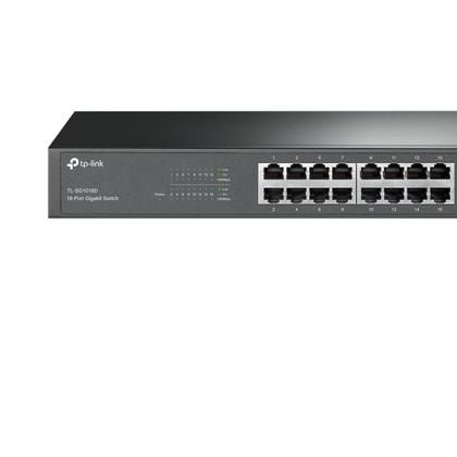 Imagem de Switch Gigabit 16 Portas 10/100/1000 Nao Gerenciavel TL-SG1016D Nacional SMB