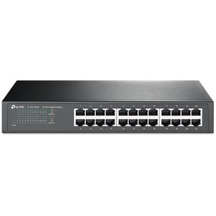 Imagem de Switch Gigabit 24 Portas TP-Link TL-SG1024D 100/1000 Bivolt Preto