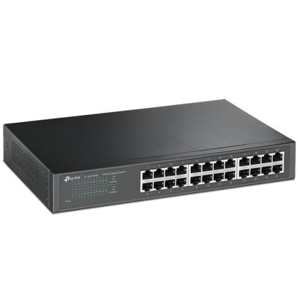 Imagem de Switch Gigabit 24 Portas TP-Link TL-SG1024D 100/1000 Bivolt Preto