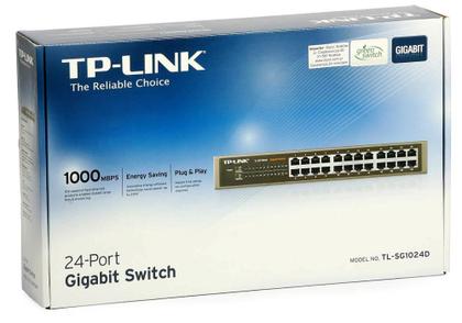 Imagem de Switch Gigabit de 24 portas TL-SG1024 TP-Link - TP Link