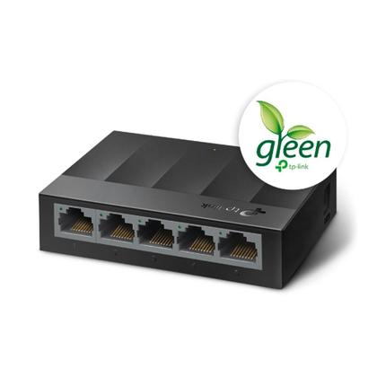 Imagem de Switch Gigabit De Mesa TP-Link 5 Portas 10/100/1000  LS-1005G