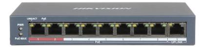 Imagem de Switch Hikvision DS-3E0109P-E/M(B) Switches PoE série Switches PoE
