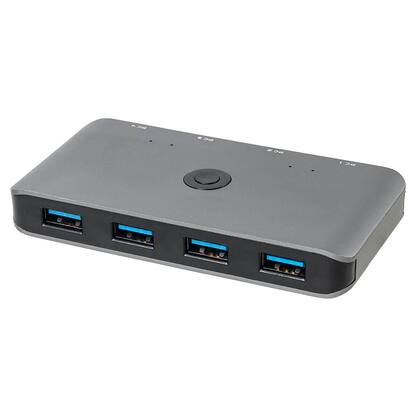 Imagem de Switch KVM USB 3.0 4X4 Mouse e Teclado