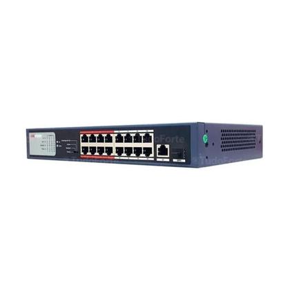 Imagem de Switch Poe 16 Portas Ds-3e0518p-e/m Hik