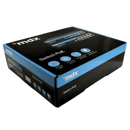 Imagem de Switch PoE 4 Portas SWP04-M - MDX Telecom
