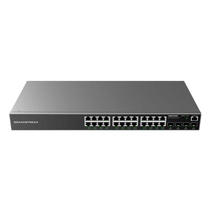 Imagem de Switch PoE gerenciado Grandstream GWN7803P de 24 portas Gigabit