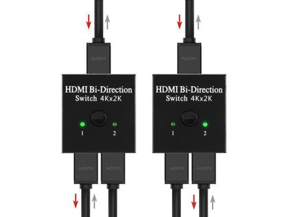 Imagem de Switch Splitter Bi-Direcional HDMI 1x2 2x1 4K