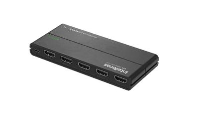 Imagem de Switch splitter comutador divisor hdmi 4x1 ultra hd 4k com controle remoto intelbras