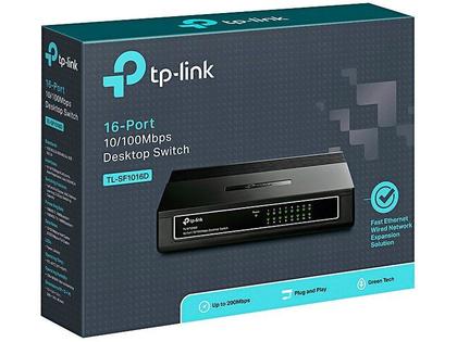 Imagem de Switch TP-Link 16 Portas TL-SF1016D 10/100Mbps