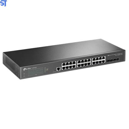 Imagem de Switch Tp-Link 24 Portas 24P Tl-Sg3428X 24P Giga 4 10Ge Sfp+