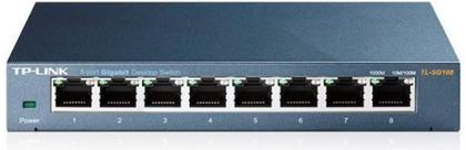 Imagem de Switch Tp-Link 8 Portas Gigabit Mesa 10/100/1000 Mbps Homolo