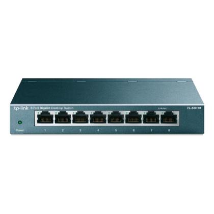 Imagem de Switch Tp-Link 8 Portas Tl-Sg108 Gigabit Case Metal