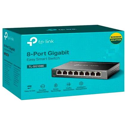 Imagem de Switch TP-Link Easy Smart LSG108E 8 Portas