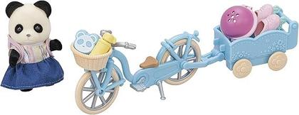 Imagem de Sylvanian Families  5652 Conjunto Bicicleta e Patim  Menina Panda , Cor Multicolor
