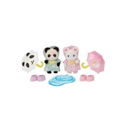 Imagem de Sylvanian Families Amigos Do Jardim Da Infância - Caminhando Na Chuva Epoch 5748