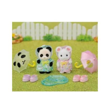 Imagem de Sylvanian Families Amigos Do Jardim Da Infância - Caminhando Na Chuva Epoch 5748