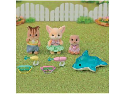 Imagem de Sylvanian Families Amigos Jardim Infância Diversão Piscina