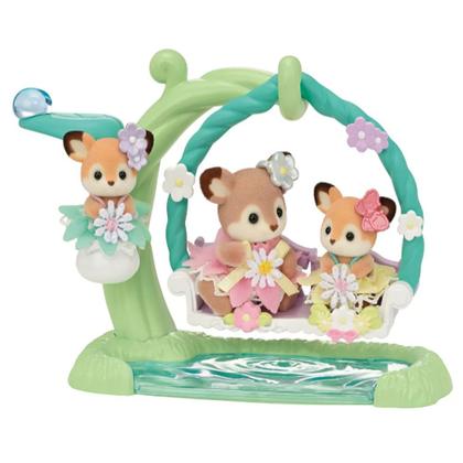 Imagem de Sylvanian Families Bebês Cervos Balanço Floral 5801