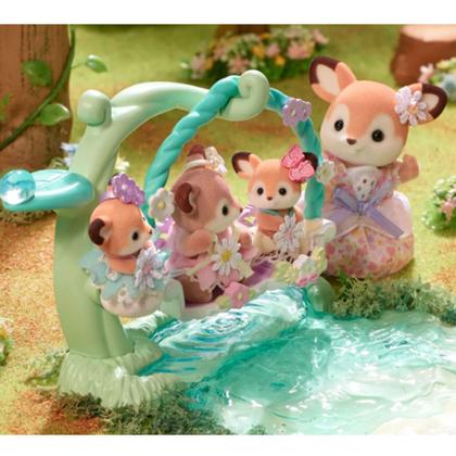 Imagem de Sylvanian Families Bebês Cervos Balanço Floral 5801
