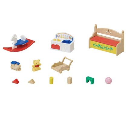 Imagem de Sylvanian Families Berçário Caixa de Brinquedos Bebê Coelho