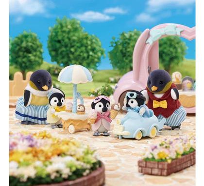 Imagem de Sylvanian Families Carrinho de Brincar dos Bebês Pinguins 5695 - Epoch